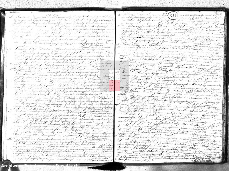 image.from.unit.number "Księga duplikat urodzonych, zaślubionych, umarłych parafii wigierskiey z roku 1832"