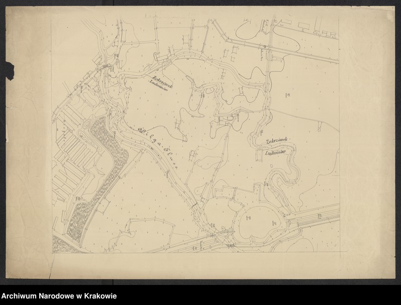 image.from.unit.number "[Kraków (część) Plan sytuacyjno - warstwicowy sprzed 1908 (kolej obwod.) po 1903 r.]"