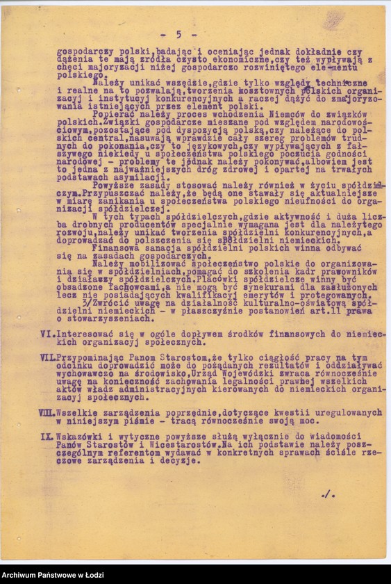 Obraz 8 z jednostki "[Okólniki w sprawie stowarzyszeń niemieckich]"