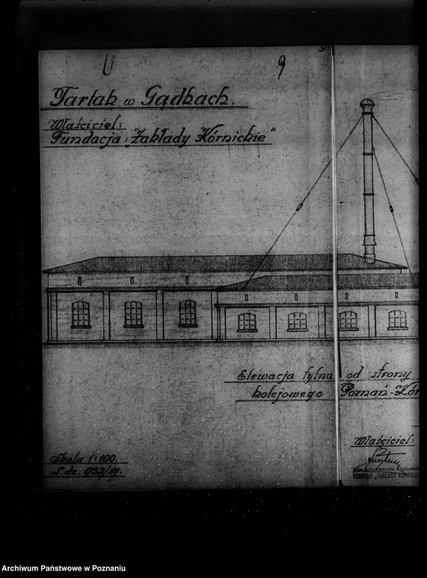 Obraz 14 z jednostki "Projekt na budowę tartaku w Gądkach /wł. Zakłady Kórnickie/"