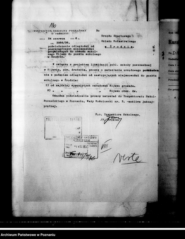 Obraz 20 z jednostki "Szkoła Powszechna Kijewo powiat Środa"