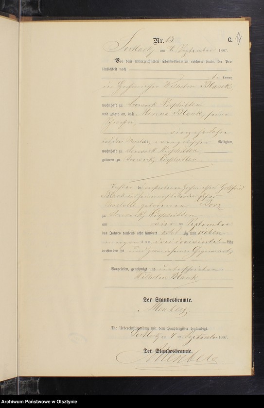 image.from.unit.number "Sterbe-Neben-Register Nr 1 - 15"