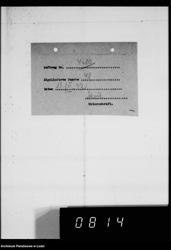 Obraz 4 z jednostki "Kürschnerei. [Zamówienia, rachunki i świadectwa dostaw]"