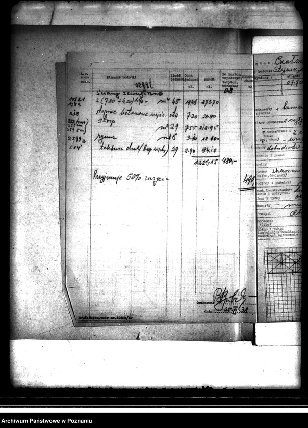 image.from.unit.number "/Oszacowanie budynków majątku Czołowo powiatu kaliskiego należących do Skarbu Państwa"