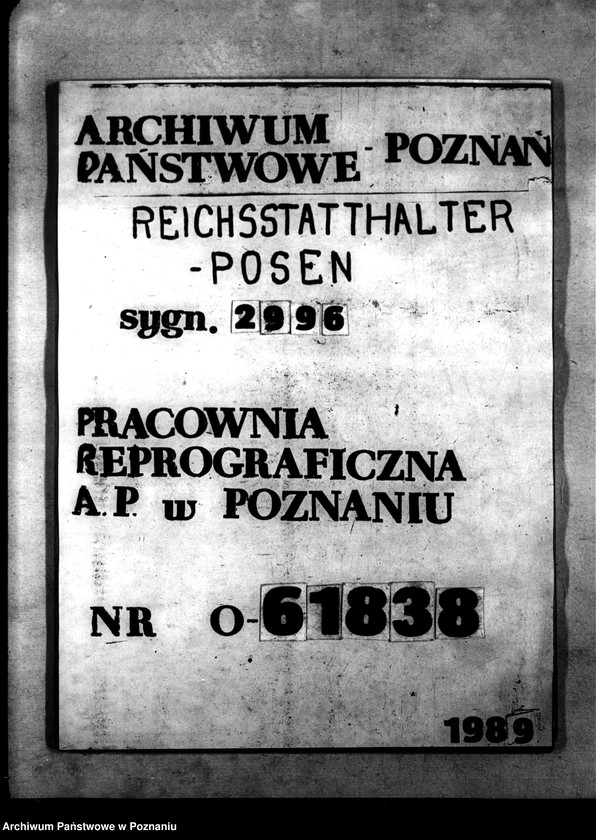 Obraz 1 z jednostki "Doppel der Kanalisation - Kempen (Kępno)"