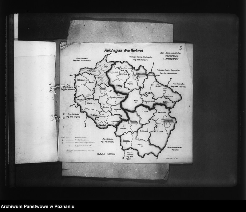 Obraz 9 z jednostki "Zasięg terytorialny urzędów i instytucji na terenie tak zwanego Kraju Warty"