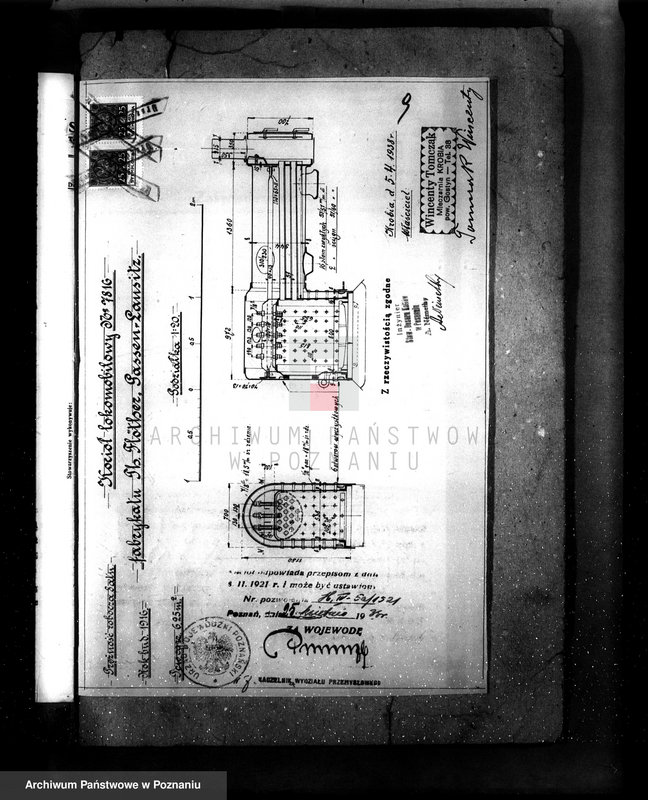 Obraz 13 z jednostki "Tartak H. Fiebiga w Krobi pow. gostyński nr woj. kotła 2523"