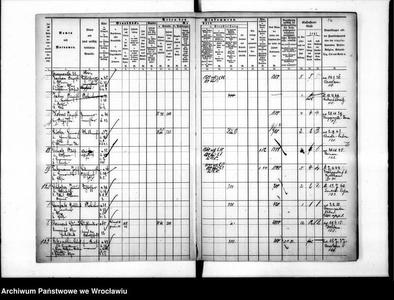 image.from.unit.number "Einkommen - Nachweisungen zur Klessensteuerrollen"