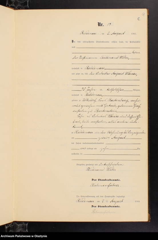 image.from.unit.number "Sterbe-Neben-Register Nr 1 - 23"