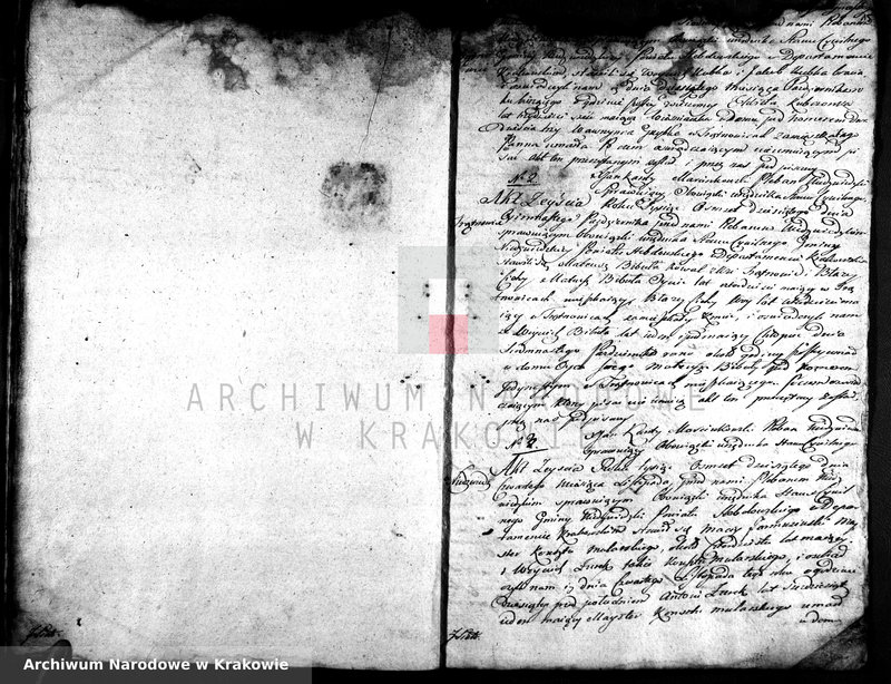 image.from.unit.number "Księga urodzin, małżeństw i zgonów parafii Niedźwiedź"