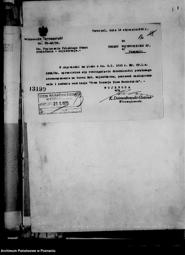 Obraz 20 z jednostki "/Związek Popierania Polskiego Stanu Posiadania w Poznaniu/"