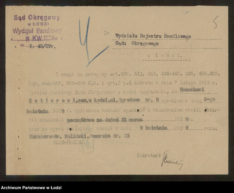 Obraz 7 z jednostki "Henoch Ketler- drobna sprzedaż manufaktury"