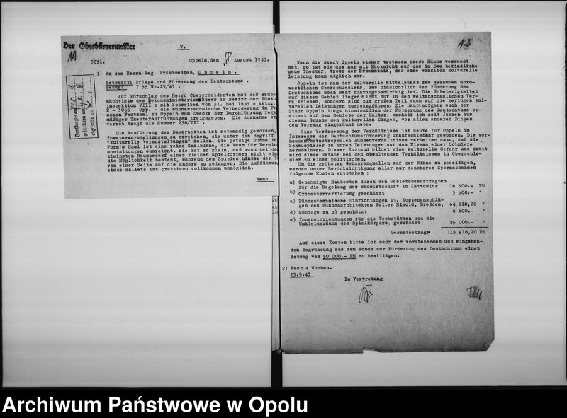 Obraz 13 z jednostki "Fonds für Pflege u[nd] Förderung des Deutschtums"