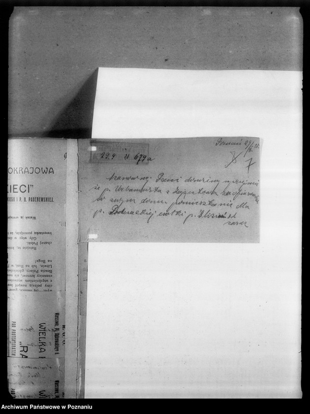 Obraz 11 z jednostki "Korespondencja dotycząca uchodźców."