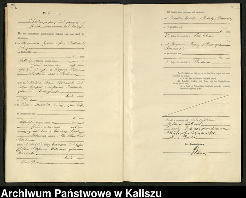 Obraz 14 z jednostki "[Księga małżeństw]"