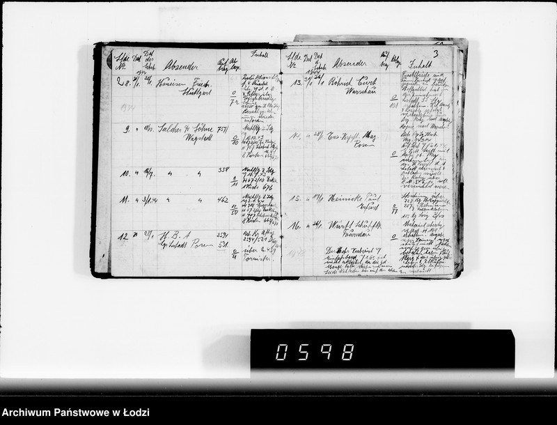 Obraz 7 z jednostki "Eingang [książka magazynowa towarów przychodzących do Getta]"