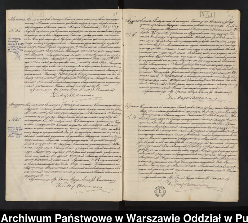 image.from.unit.number "Akta urodzeń, małżeństw i zgonów"