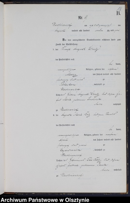 image.from.unit.number "Heiraths-Neben-Register Nr 1 - 16"