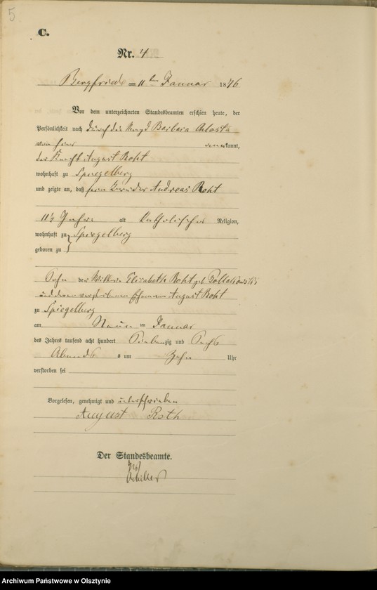 image.from.unit.number "Sterbe-Haupt-Register Nr 1 - 62"