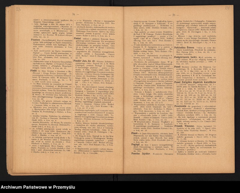 image.from.unit.number "IX Sprawozdanie dyrekcji c.k. gimnazjum polskiego w Cieszynie za rok szkolny 1903/04"