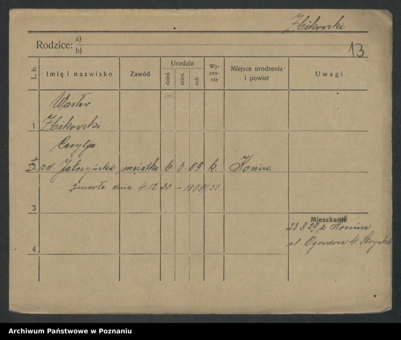 Obraz 15 z jednostki "Zbikowski - Zdzier"