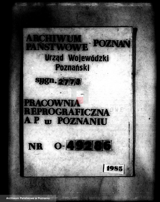 Obraz 1 z jednostki "Operat szacunkowy majątku Białebłota powiatu szubińskiego"