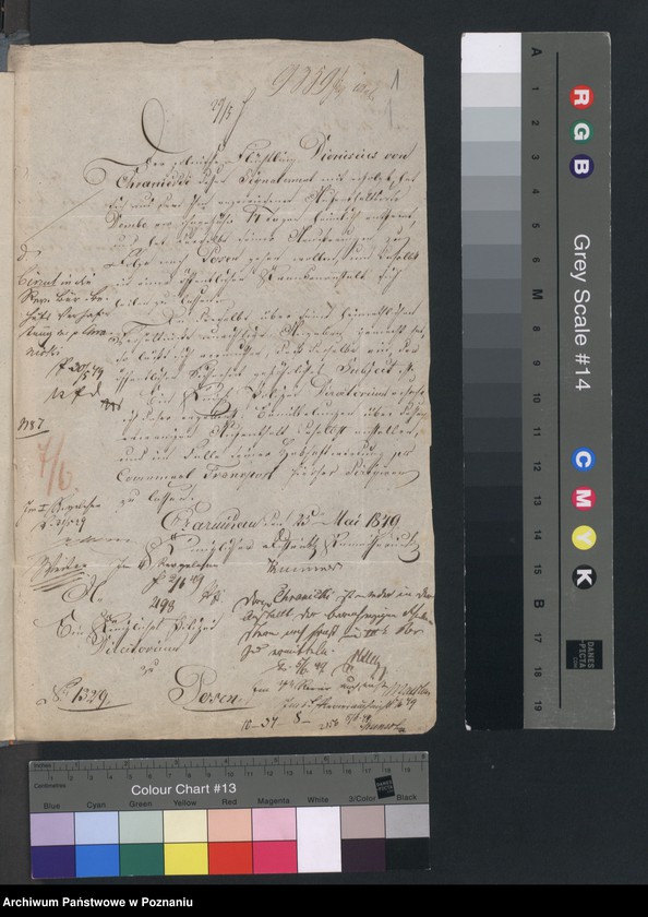 Obraz 4 z jednostki "A. betr. Dionisius von Chramiecki aus Lubicz"