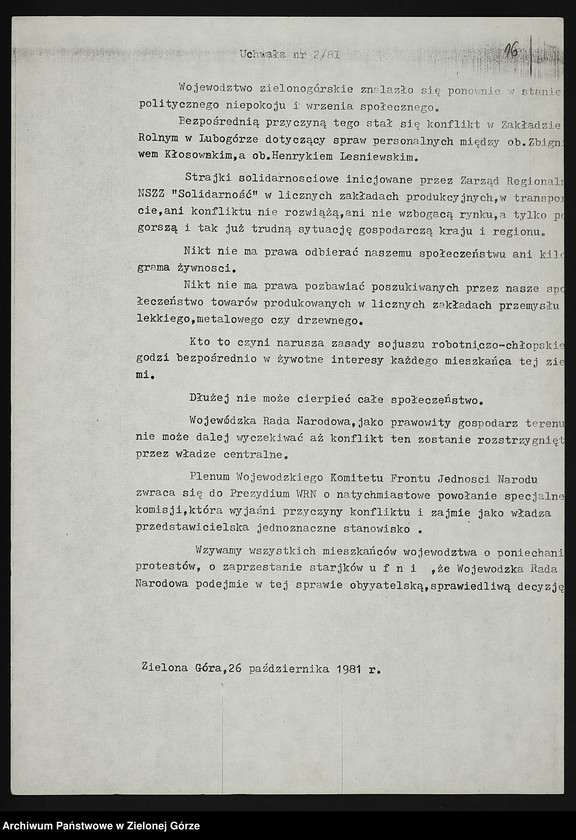 image.from.unit.number "Posiedzenia plenarne Wojewódzkiego Komitetu Frontu Jedności Narodu"