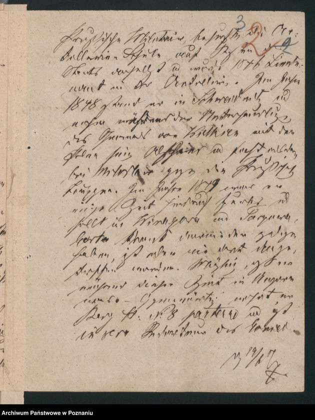 Obraz 6 z jednostki "A. betr. den polnischen Emigranten Wladislaus von Bentkowski"