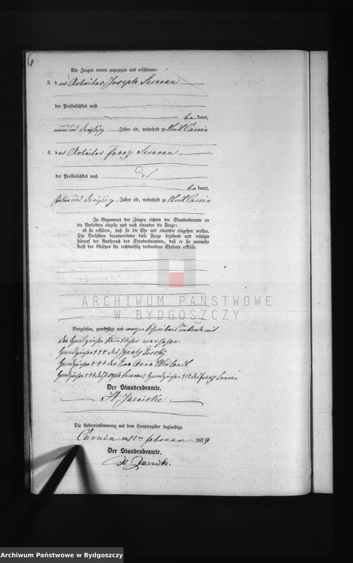 image.from.unit.number "Akta małżeństw - wtóropis"