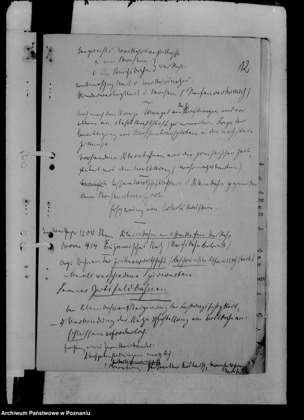 Obraz 16 z jednostki "Protokół konferencji oraz korespondencja władz w sprawach kolei powiatowych"