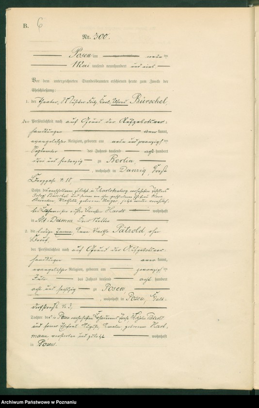 Obraz 9 z jednostki "[Księga małżeństw t. II]"