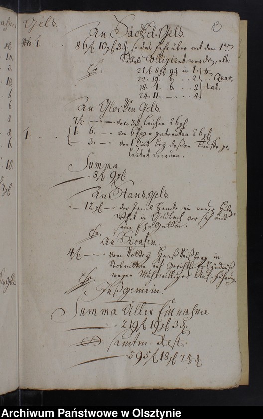 image.from.unit.number "Jahr Rechnung der Silberbachschen Kirchen"