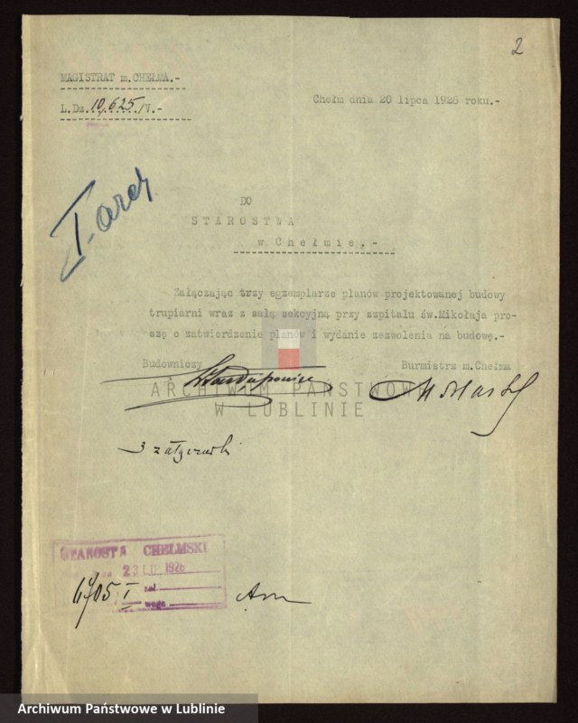image.from.unit.number "[Projekt trupiarni przy szpitalu św. Mikołaja w Chełmie]"