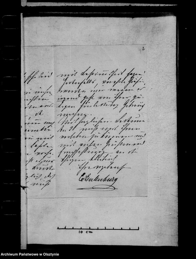image.from.unit.number "/Euphemie Gfin zu Eulenburg- Prassen an Anna Gfin Lehndorff geb. Hahn/"