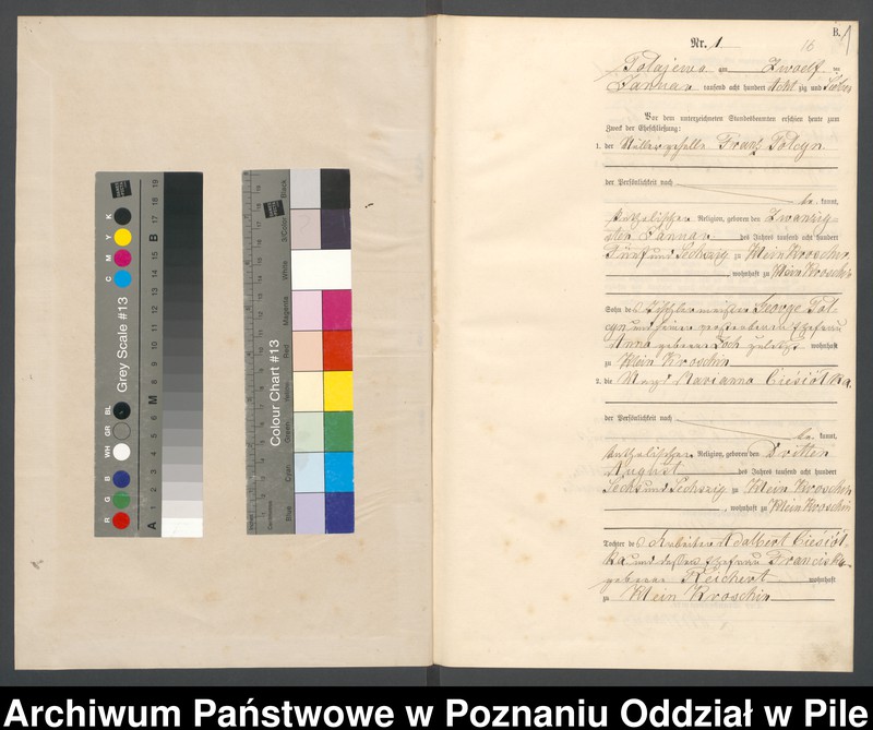 Obraz 3 z jednostki "Księga małżeństw"
