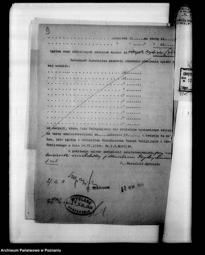 Obraz 13 z jednostki "Państwowe Gimnazjum imienia Adama Asnyka- Kalisz"