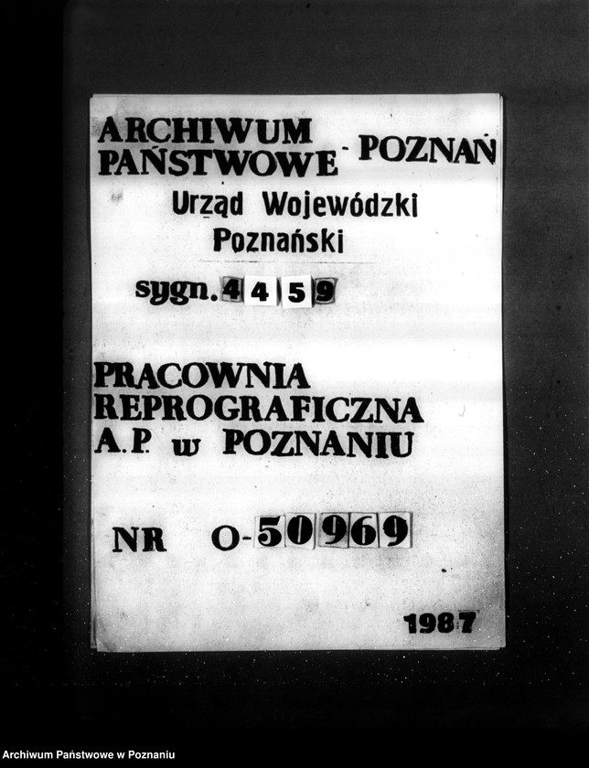 Obraz 1 z jednostki "Zatwierdzenie projektu zakładu przemysłowego nr 523 / rzeźni/ własność Marcelego Żółtowskiego w Zadorach /pow. kościański/"