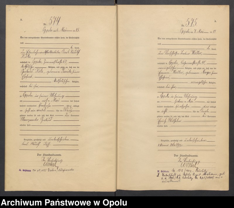 image.from.unit.number "[Księga urodzeń Rok 1915] Nr 560-1071"