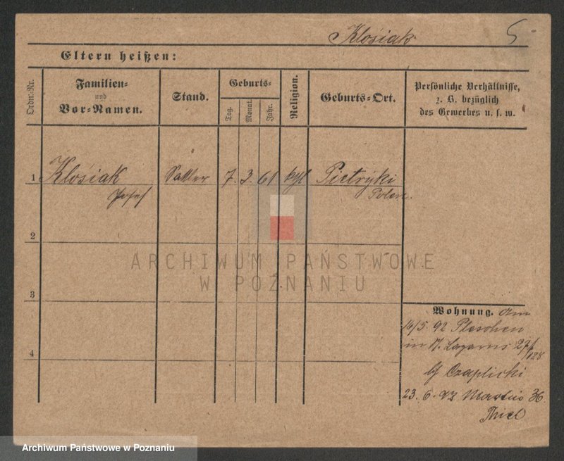 Obraz 6 z jednostki "Klosiak - Kluczyński"