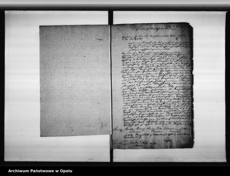 Obraz 10 z jednostki "Acta des Magistrats zu Oppeln von der Einfürung der neuen Städte - Ordnung von 19-ten November 1808. Von der Wahl der Stadtverordneten und des neuen Magistrats 1809"
