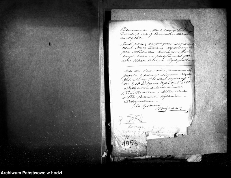 Obraz 5 z jednostki "Korespondencja w przedmiocie ustawy o podatku konsumpcyjnym od tabaki i tytoniu"