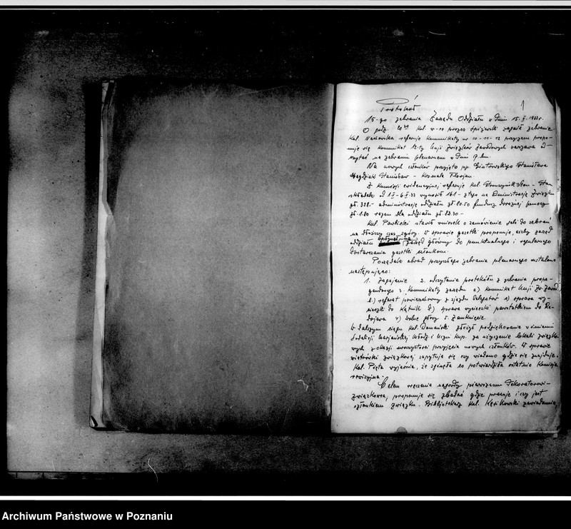 Obraz 4 z jednostki "Protokolarz posiedzeń zarządu"