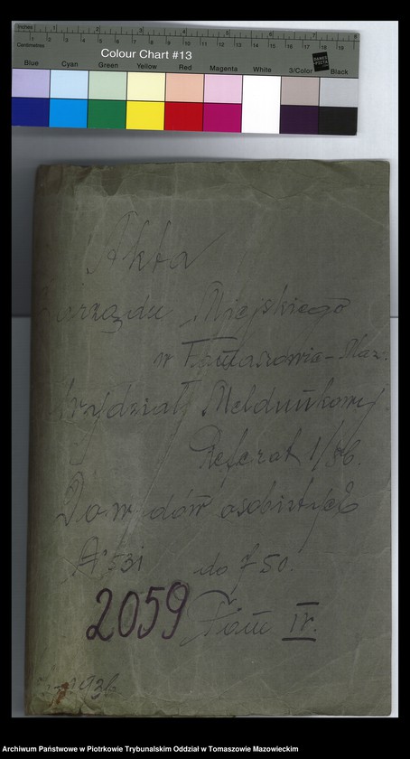 image.from.unit.number "Dowodów osobistych od nr 531 do 750. Tom IV"