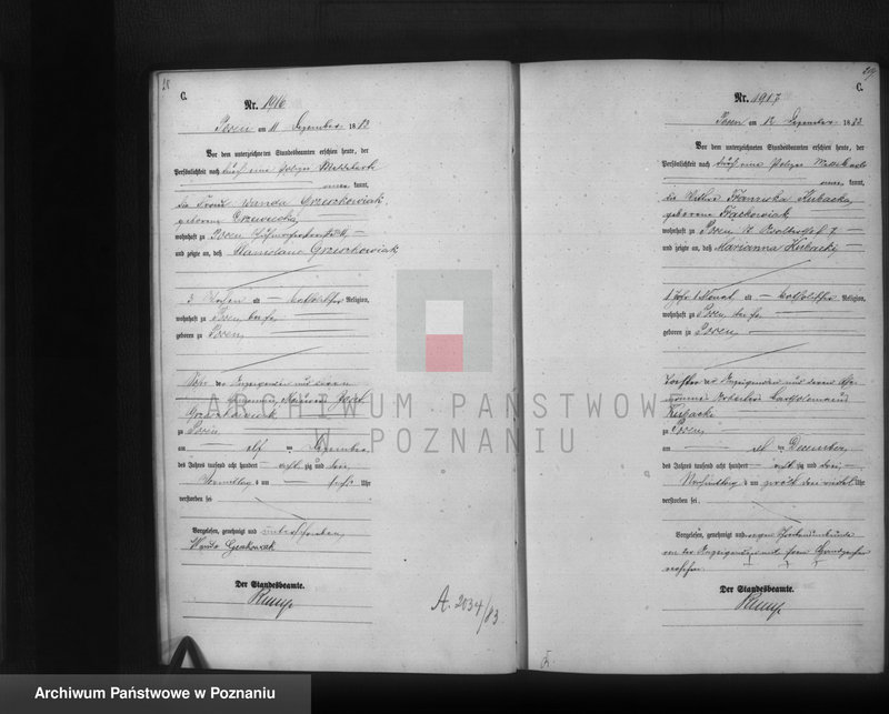 Obraz 16 z jednostki "Księga zgonów t. V"