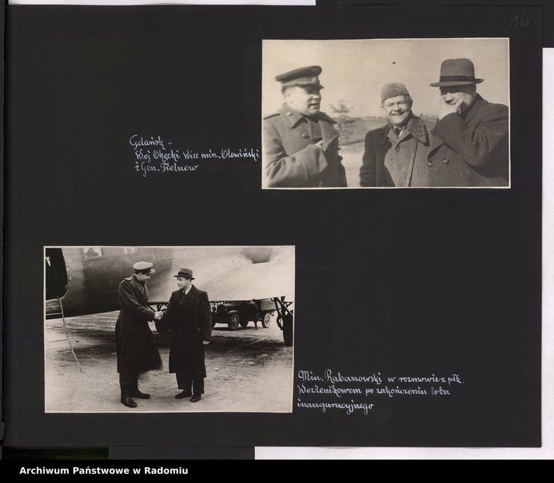 image.from.unit.number "[Album fotograficzny dokumentujący reaktywowanie krajowych połączeń lotniczych przez Polskie Linie Lotnicze "Lot"]"