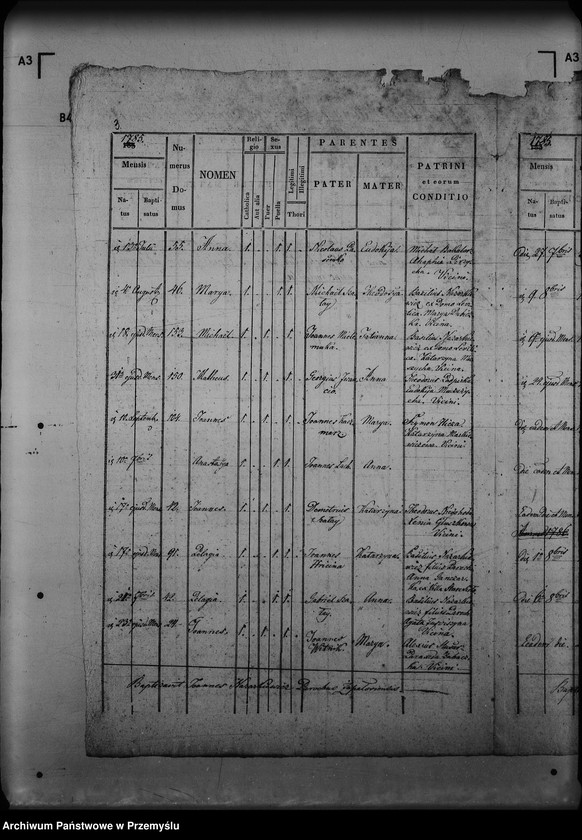 image.from.unit.number "[Kopie ksiąg metrykalnych parafii Zapałów (dekanat Lubaczów)]"