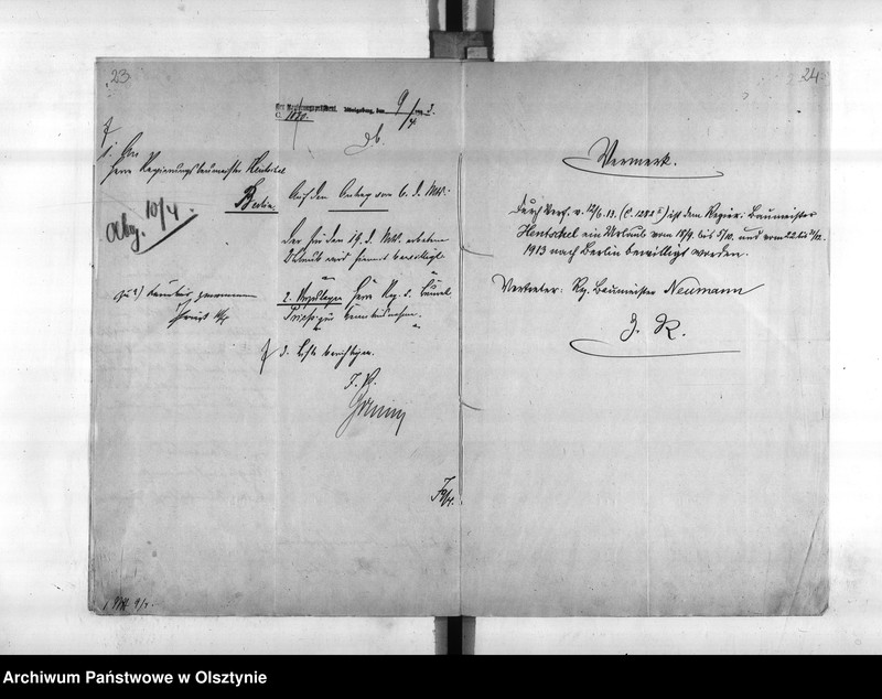 image.from.unit.number "Regierungs Bumeister Hentschel [Ernst Johannes Friedrich]"