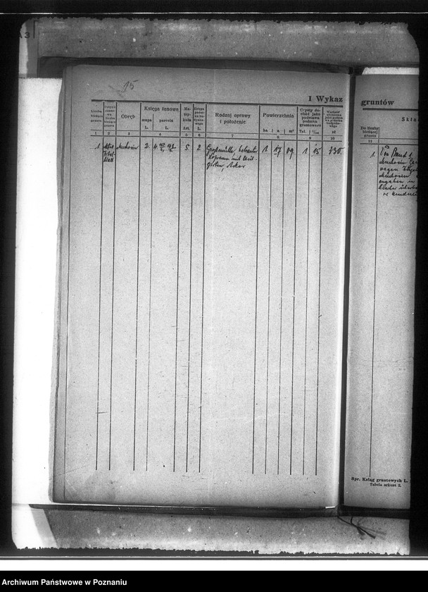 Obraz 19 z jednostki "Wyłączenie z art.. 4/5 ustawy o wykonaniu reformy rolnej z majątku Muchocin powiatu międzychodzkiego"