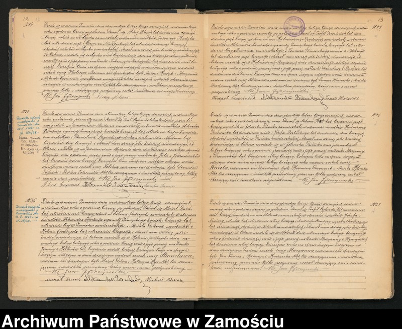 image.from.unit.number "Akta urodzeń, małżeństw, zgonów"